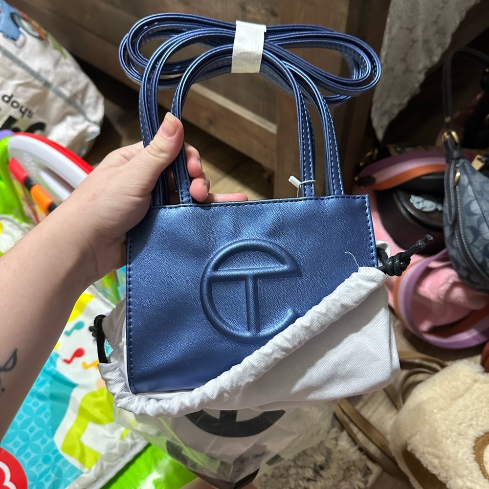 Telfar mini shopping bag